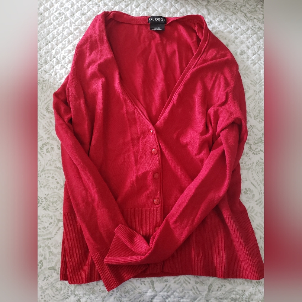 Red sweater